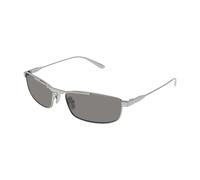 Balenciaga BB0451S 003 Unisex Sunglasses Acetate Ruthenium Grey Squared