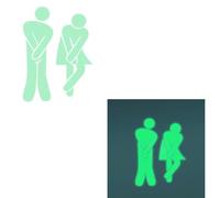 SquarezhenBo 1Pc Luminous Lid Toilet Funny DIY Sticker for Toilet Lid Wall Sticker Bathroom Seat Soft Close Wall Sticker，Bathroom Accessories