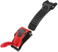 SquarezhenBo 1Pc Red Peegsan Motorcycle Helm Buckle, Durable Motorcycle Helmet Clip - Quick Release Buckle Motorcycle Accessories, Cross e Off-Road, Helmets