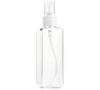 SquarezhenBo 1Pc Transparent Reusable Plastic Spray Bottle Perfume Liquid Makeup Atomizer Empty Small Spray Refillable Bottle Travel Bottles,Tools and Accessories, Beauty(100ml)