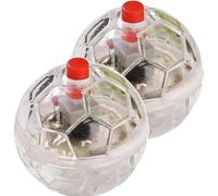 SquarezhenBo 2 Pcs Flash Ball Toy, Ghost Flashing Balls, Light Up Cat Dog Balls Toy, Paranormal Equipment Pet Balls Dog Toy Useful Attractive