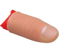 SquarezhenBo 2Pcs Colour of Skin Premium Quality Magic Thumb Tip Trick Finger Rubber Close Up Vanish Appearance Hanky Trick Prop,Magic Supplies，Novelty and Gag Toys