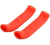 SquarezhenBo 2Pcs Red Brake Handle Cover Protector for Xiaomi M365 Electric Accessories Covers Non-Slip Universal Bicycle Cycling, Light, Brake Parts