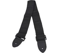 SquarezhenBo Black Guitar Strap with Lock Button Vintage Sturdy Bass Strap Portable Music Accessories for Outdoor Performances Straps and Strap Locks