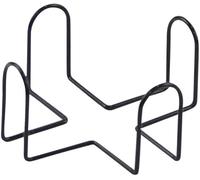 SquarezhenBo Black Metal Coaster Holder Square Cup Holder Coffee Cup Kitchen Appliance Cup Mat Iron Storage Rack Coaster Holder Bar Accessories