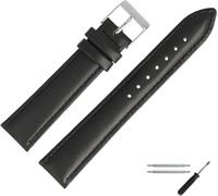 SquarezhenBo Leather watch with men's and women's pin buckle bow buckle strap Men Wear Watch Bands