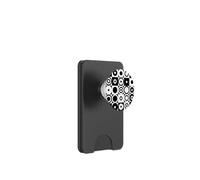 Squaring the Circle Quadrature of the Circle Black White 3 PopSockets PopWallet for MagSafe