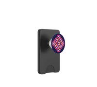 Squaring the Circle Quadrature of the Circle Red Blue Pink PopSockets PopWallet for MagSafe
