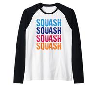 Squash - Colorful Raglan Baseball Tee