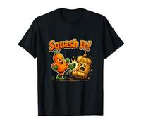 Squash It Country Farm Pun Cartoon Squash Kick T-Shirt