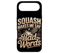 Squash Makes Me Say Bad Words Funny Player Case for iPhone Air