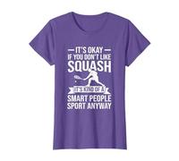 Squash Player Smart People Sport Squash T-Shirt
