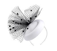 Squash Racket Protection Women's Pure Colour Mesh Beret Dress Accessories Sweatbands Set Yellow (White, One Size)