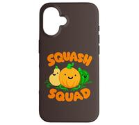 Squash Squad Cute Funny Autumn Fall Pumpkin Butternut Party Case for iPhone 16