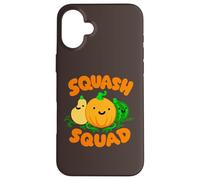 Squash Squad Cute Funny Autumn Fall Pumpkin Butternut Party Case for iPhone 16 Plus