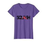 Squash T-Shirt Gift Ball Court Shoes Racket T-Shirt