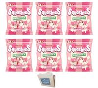 Squashies Strawberry & Cream Flavour 120g - Pack Of 6
