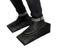 Squat Blocks - 31.5x15.5x8.5cm Heel Raise Blocks, Fitness Training Wedges, Durable Strength Workout Equipment | Anti Slip Slant Board Pair For Women Athletes Men Gym Leg Exercise Balance