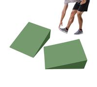 Squat Heel Wedges, Exercise Foot Support, EVA Foam Cushion Base Stable Anti Slip Grip, for Pilates Training Squat Pushup Plank Fitness Foot Rehabilitation Balance Strength Training Home Gym Use