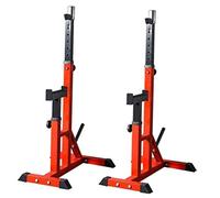 Squat Rack Adjustable Squat Rack Strength Training Fitness Barbell Squat Stands Rack Barbell Free Press Bench Home Gym Strength Training Sta