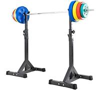 Squat Rack Adjustable Squat Rack Weight Lifting Bench Press Weight Lifting Squat Rack, Portable Adjustable Barbell Stand, Gym Heavy Duty Fitness Equipment