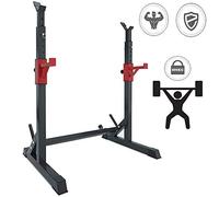 Squat Rack And Bench Press Pull Up Barbell Weight Rack for Dumbbells Max Load 300Kg Olympic Barbell Free-Press Bench Adjustable Multi-Function Dipping Station
