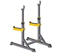 Squat Rack Barbell Rack Adjustable Dip Stand Height-Adjustable Squat Rack, Professional Dumbbell Stand Multi-Function We