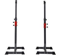 Squat Rack Dipping Station Barbell Rack Dip Stand Fitness Bench Press Multi-Function Adjustable Rack Squat Stand Dumbbell Racks Stands Pull Up Bar Squat Rack Ho