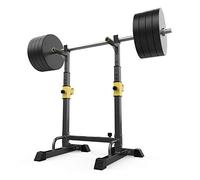 Squat Rack, Shelf Brackets Indoor Simple Parallel Bars Barbell Bench Press Rack Weightlifting Bed Home Fitness Equipment Multifunction