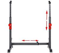 Squat Rack Squat Rack Barbell Rack Adjustable Dip Stand Squat Rack Stand Bench Press Fitness Adjustable Barbell Rack Power Weight Bench Supp