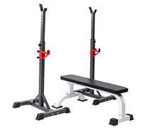 Squat Rack Stand for Weight Lifting Barbell Rack, Bench Press Weight Stand for Indoor Gym Fitness Training Max Load 260KG Indoor Fitness Equipment,