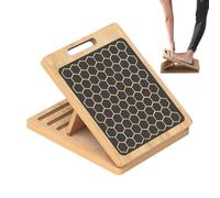 Squat Slant Board,Wooden Incline Wedge Balance Board - Home Gym Squat Wedge Pilates Equipment | for Ankle Limb Feet Heel Knees Muscle Support Tool