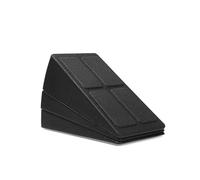 Squat Slanting Wedge Platform 3pcs/Set Yoga Bricks Squat Wedge Blocks Slant Board Adjustable Non-Slip Foot Stretcher for Exercise Gym Fitness Accessories(Black A)