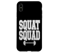 Squat Squad Weightlifting Gym Team Strength Training Case for iPhone XS Max