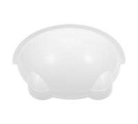 Squat Toilet Splash Guard Baffle 2pcs White PP for Cleaner Floors | Stable Mounting System, Rigid Structure, for Caregivers, Elderly, Home Use and Potty Training Sessions