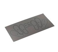 Squat Training Mat - Foot Position Pad Squat Guide Mat Auxiliary Pad | Knee Pushups Pad, 80 X 35Cm, Noise Reduction, Workout Mat for Squats Leg Muscle Targeting