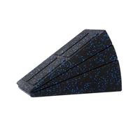 Squat Wedge 3pcs/Set Yoga Bricks Squat Wedge Blocks Slant Board Adjustable Non-Slip Foot Stretcher for Exercise Gym Fitness Accessories(Black B)