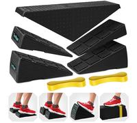 Squat Wedge - 500lb Squat Wedge Block - Slant Board for Calf Stretching - Slant Calf Stretcher - Yoga Blocks