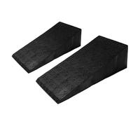 Squat Wedge Block - Anti Slip Deadlift Foot Pad | Lower Limb Strength Stable Cushioning For Home Gym, PP 12.4x6.1x3.35 Inches / 31.5x15.5x8.5cm / 1300g/Pair