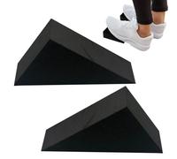 Squat Wedge Block, EVA Foam Calf Stretcher, Slant Board Exercise | EVA Foam 20 Degree Squat Wedge Block, Calf Stretcher Slant Board Set, Improves Ankle Mobility Muscle Stretch Stability
