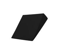 Squat Wedge Block Yoga Wedge Block for Balancing Practicing Pilates Exercise Black, 32.5x30x9cm