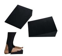 Squat Wedge Blocks for Heel Elevated Squats, EVA Foam, 15x12x5 cm, 2 Pack, Calf and Ankle Stretcher for Home Workout