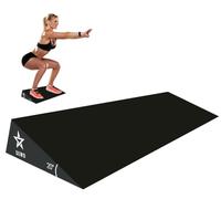 Squat Wedge by SEWD - Extra Large 20 Degree Slant Board for Heel Elevated Squat, Knees Over Toes, Deadlifts - Ideal Squat Wedge Block for Home Gym and Personal Trainers.