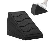 Squat Wedge Calf Stretcher - Adjustable Calf Stretch Squat Wedge | Blocks 3pcs Slant Board | Sports Accessories with Non-Slip Surfaces for Gym, Travel, Home