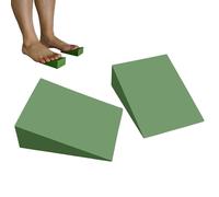 Squat Wedge for Heel Elevated Squat - Non-slip Lightweight and Portable Heel Elevated Squat Wedge - Yoga Blocks, Durable Home Workout for Men and Women, Slant Board Trainer