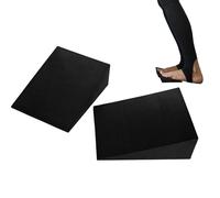 Squat Wedge for Heel Lift - Non-Slip Lightweight Portable Heel Wedge - Yoga Wedge Durable Home Training Device for Knee Over Toe Training Fitness and Yoga
