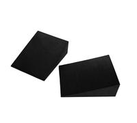 Squat Wedge Non-Slip Slant Board, Portable Calf Stretcher Squat Wedge for Home Gym, Yoga, Ankle Flexibility Training(11.5x9x3cm 2PCS)