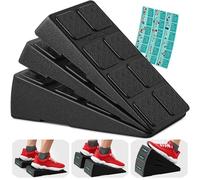 Squat Wedge Set of 3 - Squat Wedge Block 520 LBS Weight Capacity - Slant Board for Calf Stretching - Calf Stretcher Slant Board - yoga blocks
