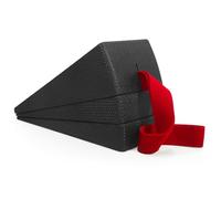Squat Wedge Set of 3 - Turns Into Aerobic Step Platform - Squat Wedge Block - Slant Board for Calf Stretching - Calf Stretcher Slant Board-With Strap