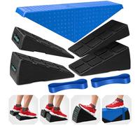 Squat Wedge - Squat Wedge Block 520 LBS Weight Capacity - Slant Board for Calf Stretching - Calf Stretcher Slant Board - yoga blocks